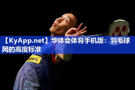羽毛球网的高度标准